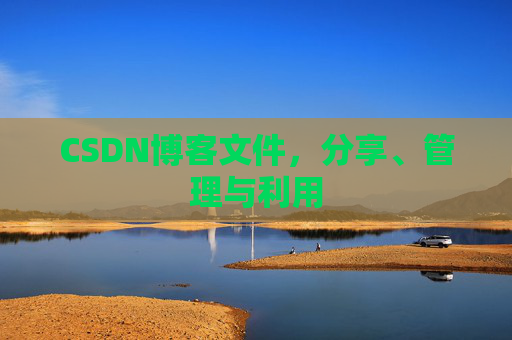 CSDN博客文件，分享、管理与利用